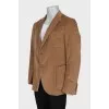 Men's brown corduroy jacket