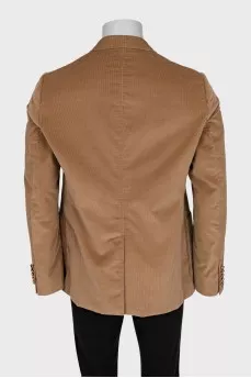 Men's brown corduroy jacket