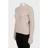 Cashmere and silk sweater