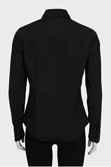 Black fitted shirt