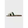 Oran textile flip-flops