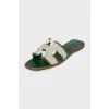 Oran textile flip-flops