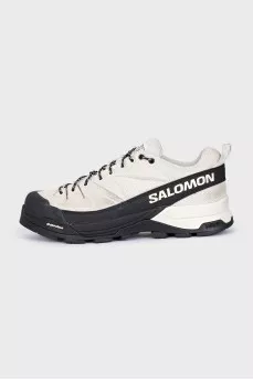 White MM6 sneakers by Salomon