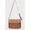 Briefcase 13 Inch Magnetic Satchel in Leather - Vintage