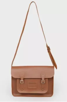 Портфель 13 Inch Magnetic Satchel in Leather - Vintage