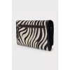 Animal print wallet