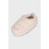 Fur shoes
