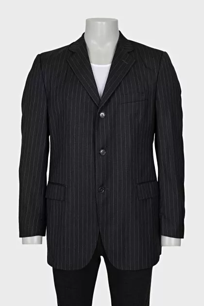 Men's wool and cashmere jacket