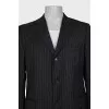 Men's wool and cashmere jacket