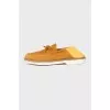 Men's suede loafers with soft backs