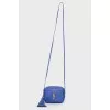 Blue small bag without pens