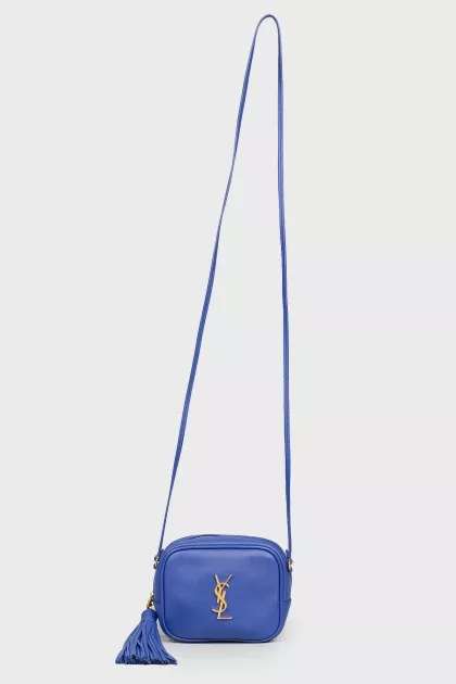 Blue small bag without pens