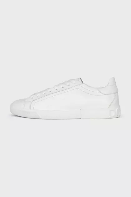 Men's white Portofino sneakers