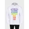 Чоловіче худі в різнокольоровий принт