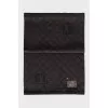 Men's woolen plaid scarf