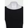 Black dress with silver decor