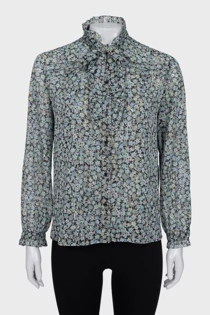Shirt and blouse set