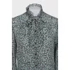 Shirt and blouse set