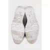 Silver platform shoes