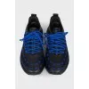 Men's sneakers with contrasting laces