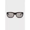 Rectangular brown frame