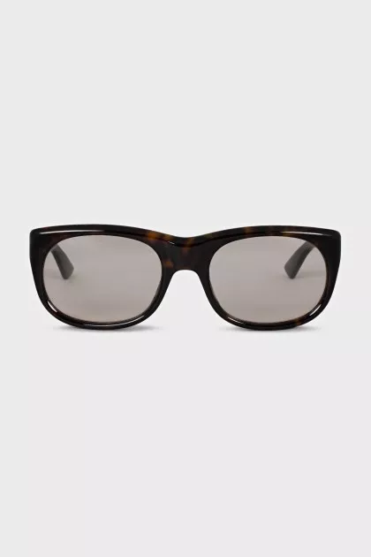 Rectangular brown frame