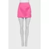 Mini skirt decorated with crystals
