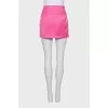 Mini skirt decorated with crystals