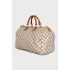 Beige Speedy 35 bag