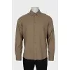 Men's green shirt with tag