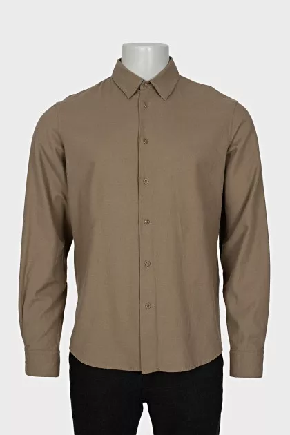 Men's green shirt with tag