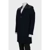 Men's wool coat with tag