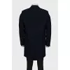 Men's wool coat with tag