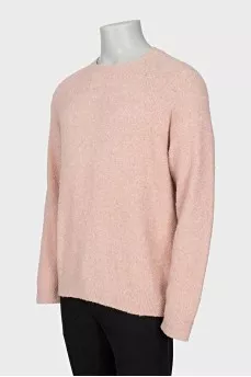 Men's pink jumper with tag