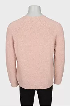 Men's pink jumper with tag