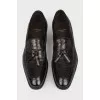 Loafers for men with structured leather
