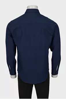 Men's straight shirt with tag