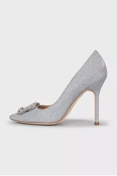Hangisi silver shoes