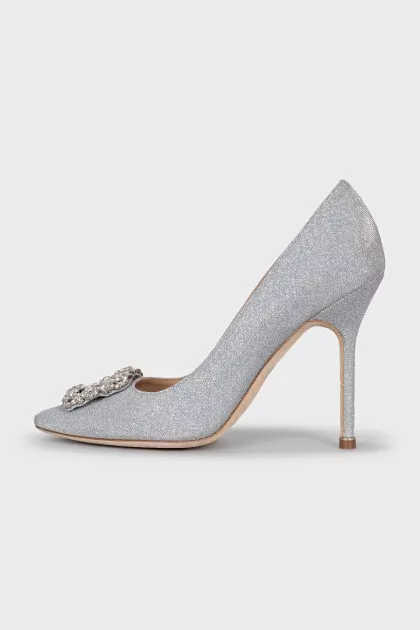 Hangisi silver shoes