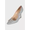 Hangisi silver shoes