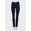 Джинси slim fit темно-синього кольору