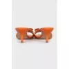 Orange Vara mules