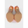 Orange Vara mules