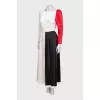 Combination midi dress