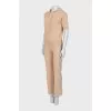 Suit made of wool, cashmere and silk with decoration