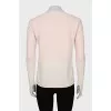 Two-tone cashmere jumper