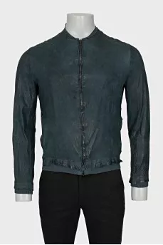 Men's green jacket with tag