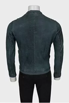 Men's green jacket with tag