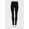 Skinny jeans with rips