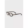 Oval frame with print